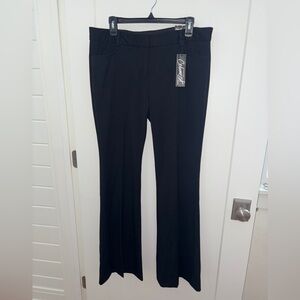 NWT Express Columnist extreme flare pants sz 12 Long black